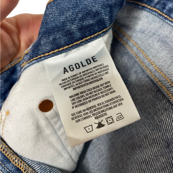 Agolde | Dee Shorts in Ricochet 27 - Picture 7 of 9